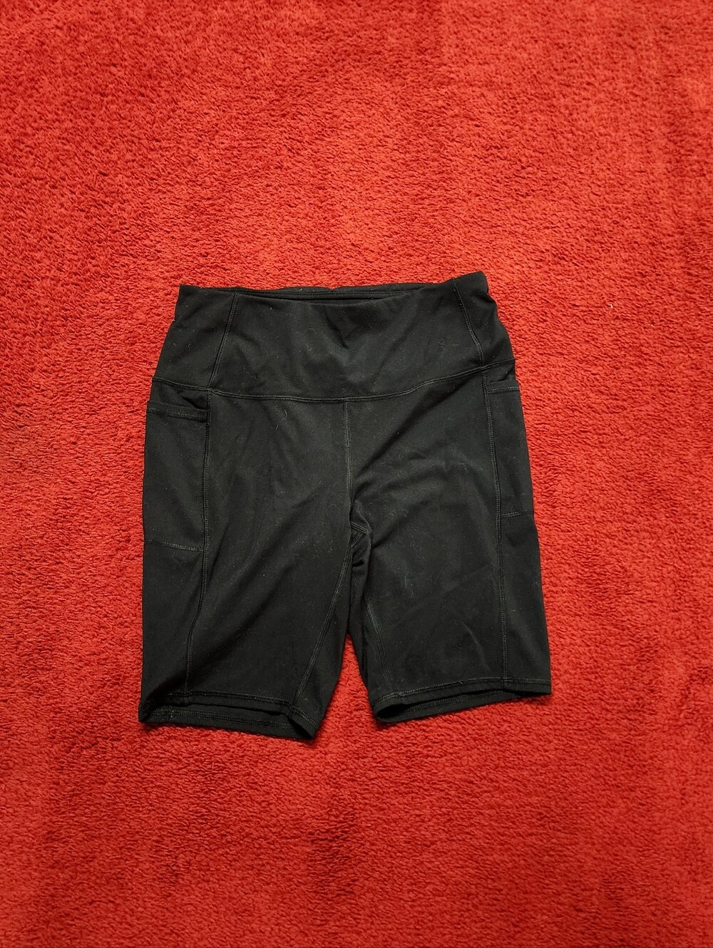 Kids Black Active Shorts